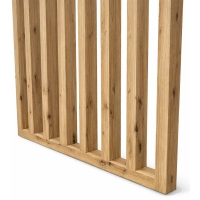 Holzlatten für Trennwände (28x60 mm) (RUSTIKALE EICHE)