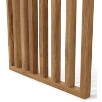 Holzlatten für Trennwände (28x60 mm) (EICHE CATANIA)