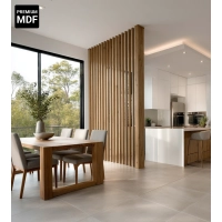 Holzlatten für Trennwände (28x60 mm) (EICHE CATANIA)