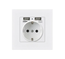 Wandsteckdose Spionen kamera, CMOS, Wi-Fi, 1080p (HD), kamera für spion, Weiß