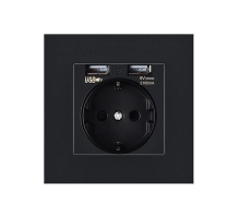 Wandsteckdose Spionen kamera, CMOS, Wi-Fi, 1080p (Full-HD), kamera für spion, grau