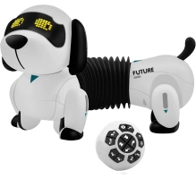 Robot dog dachshund, kid toy, dachshund, remote control + following