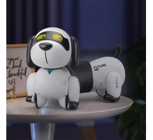 Robot dog dachshund, kid toy, dachshund, remote control + following