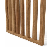 Holzlatten für Trennwände (28x60 mm) (EICHE CATANIA)
