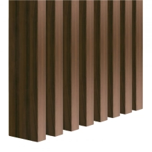 Lesene letvice za pregradne stene (28x60mm) (oreh)