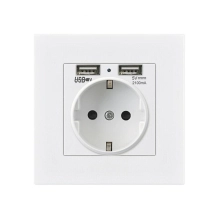 Wandsteckdose Spionen kamera, CMOS, Wi-Fi, 1080p (HD), kamera für spion, Weiß