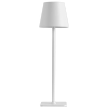 Tischlampe für Restaurants, WEISS, mit Akku, wiederaufladbar, 3600 mAh