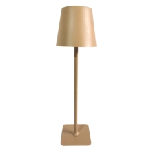 Tischlampe für Restaurants, BEIGE, mit Akku, wiederaufladbar, 3600 mAh