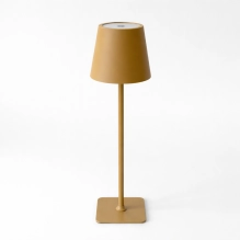 Tischlampe für Restaurants, BEIGE, mit Akku, wiederaufladbar, 3600 mAh