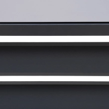 Pokrov za zunanjo enoto klimatske naprave, aluminij, antracit, 100x70x50 cm