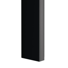 Lesene letvice za pregradne stene (28x60mm) (črna)