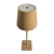 Tischlampe für Restaurants, BEIGE, mit Akku, wiederaufladbar, 3600 mAh