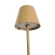 Tischlampe für Restaurants, BEIGE, mit Akku, wiederaufladbar, 3600 mAh