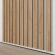 3D Lamellenwand, Holzlamellen für Wand oder Decke (16x30 mm) (Eiche)