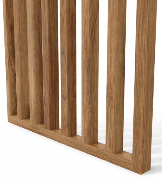 Holzlatten für Trennwände (28x60 mm) (EICHE CATANIA)